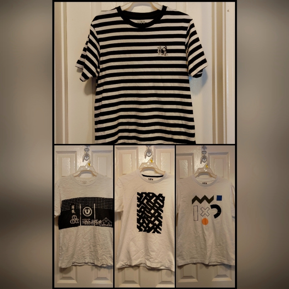 Uniqlo graphic Mens XS T shirt pack